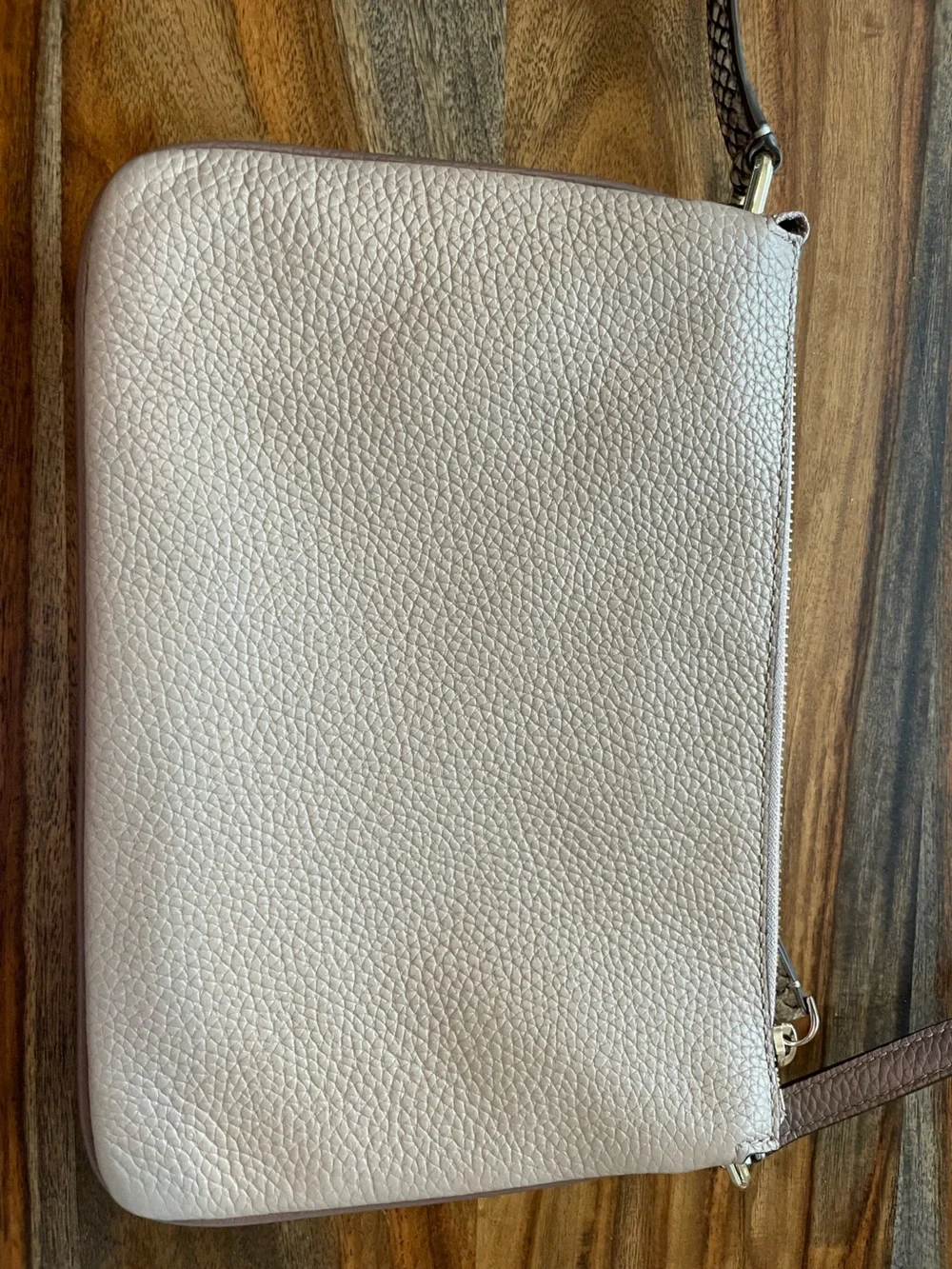 kate spade cream pebbled